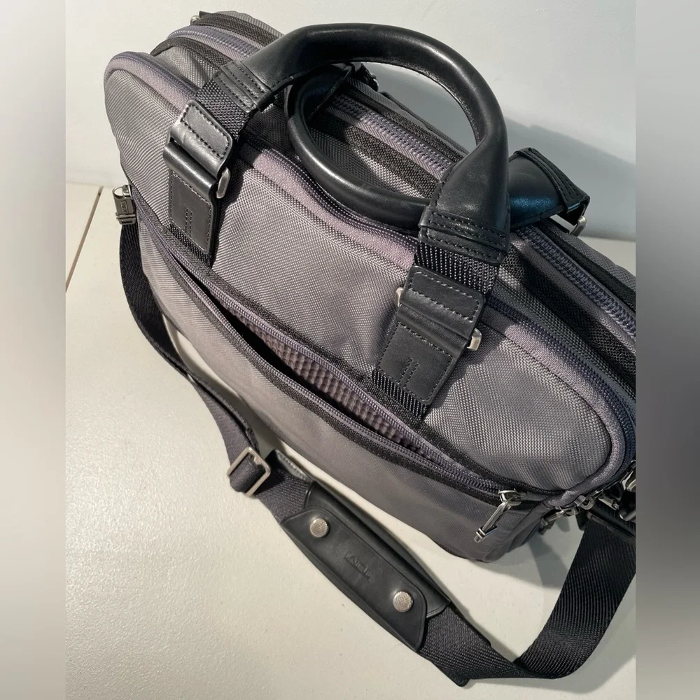 Tumi Alpha Bravo Andersen Slim Commuter Laptop Briefcase Bag